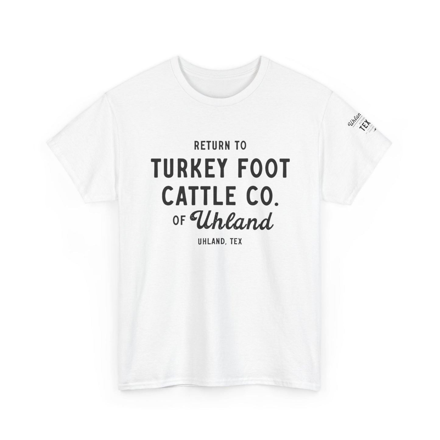 Turkey Foot Cattle Co - Unisex Heavy Cotton Tee - Casual Comfort for Everyday Adventures