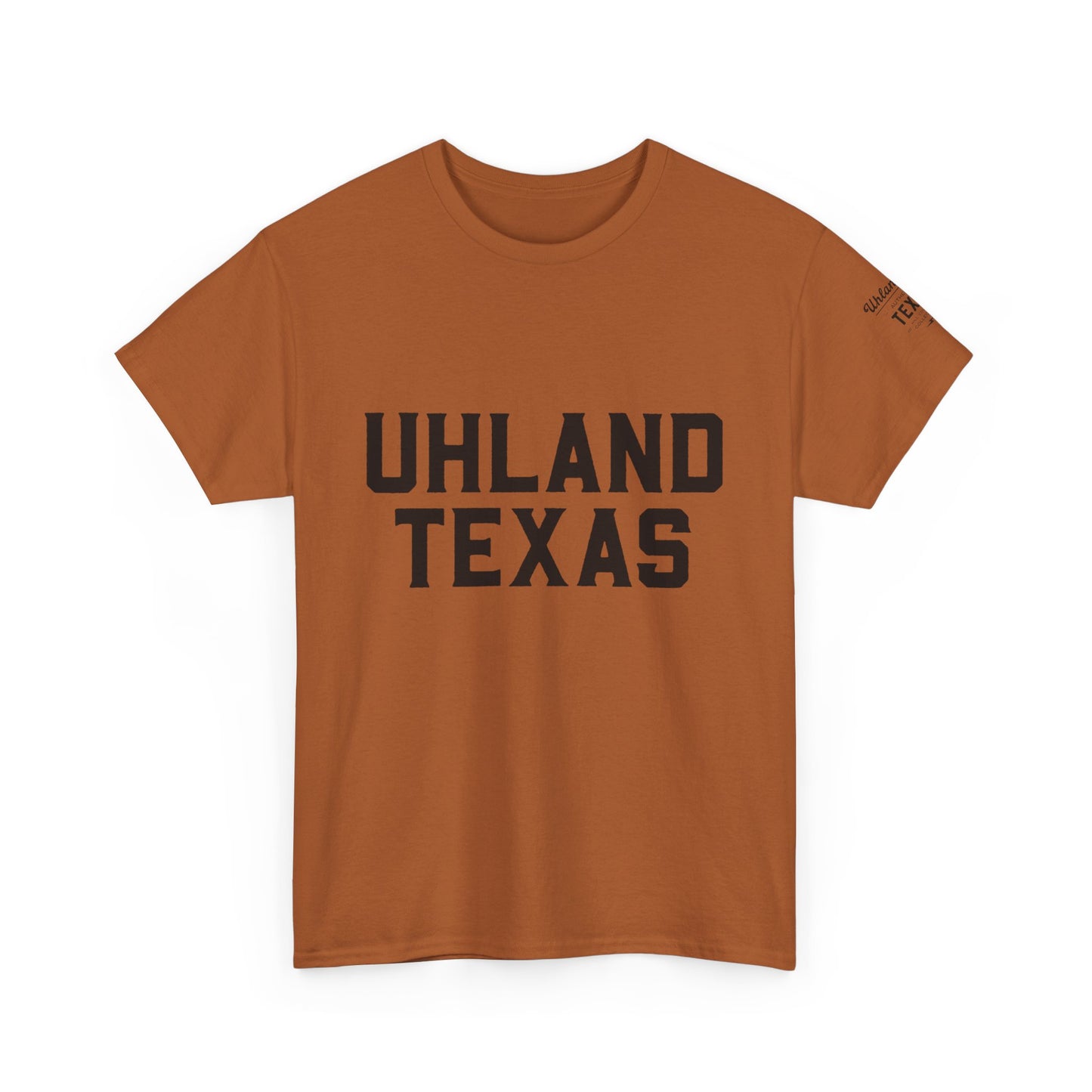 Uhland Texas - Unisex Heavy Cotton Tee - Casual Comfort for Everyday Adventures