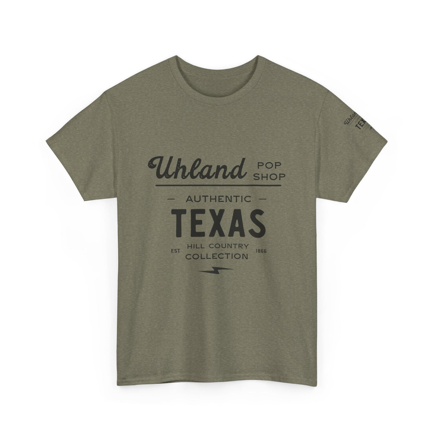 Uhland Pop Shop - Unisex Heavy Cotton Tee - Casual Comfort for Everyday Adventures