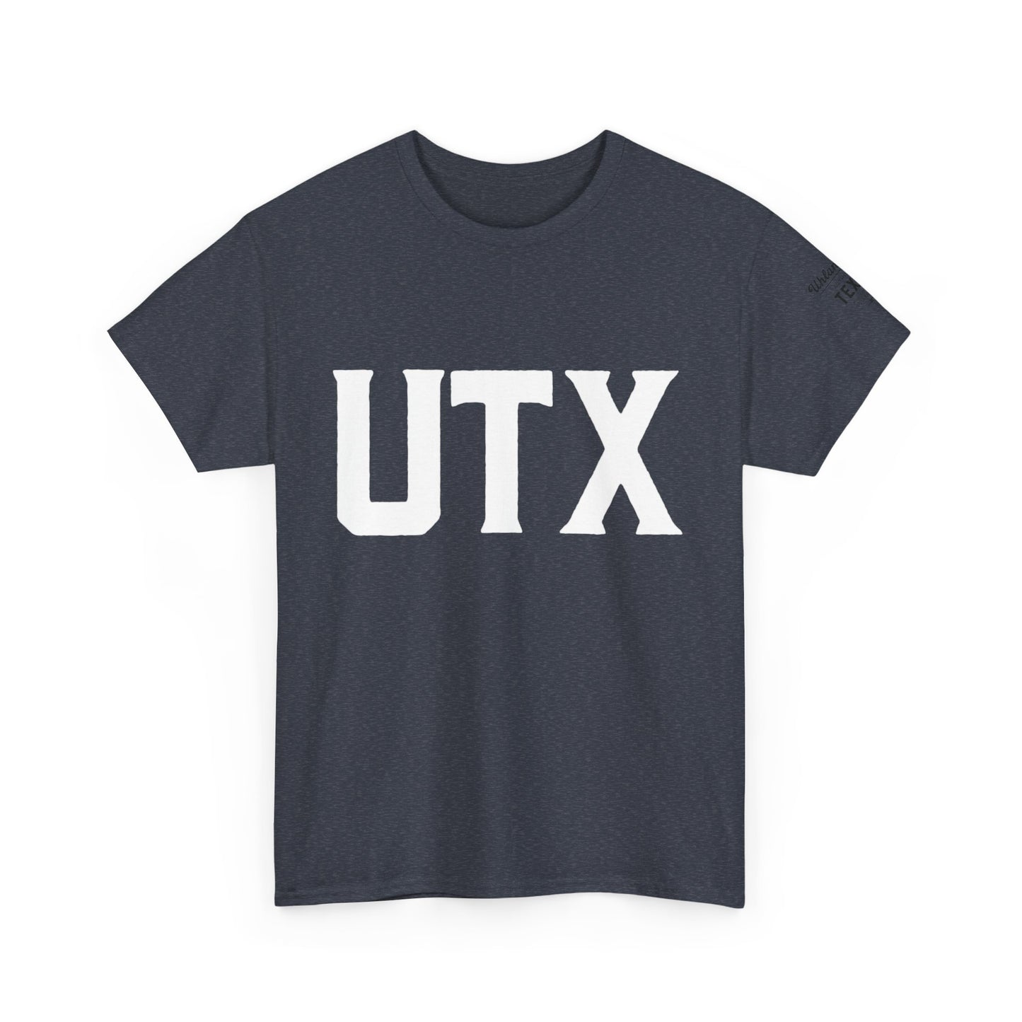 UTX White - Unisex Heavy Cotton Tee - Casual Comfort for Everyday Adventures
