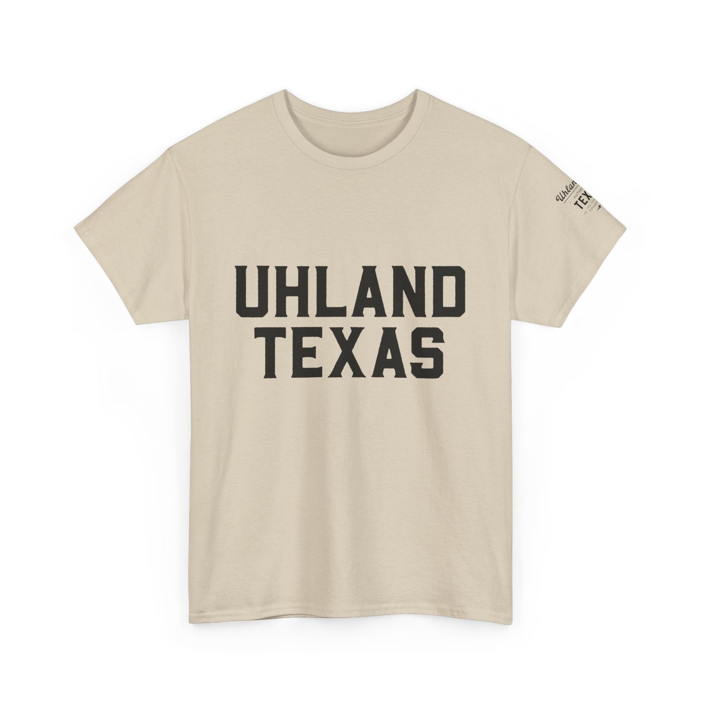 Uhland Texas - Unisex Heavy Cotton Tee - Casual Comfort for Everyday Adventures