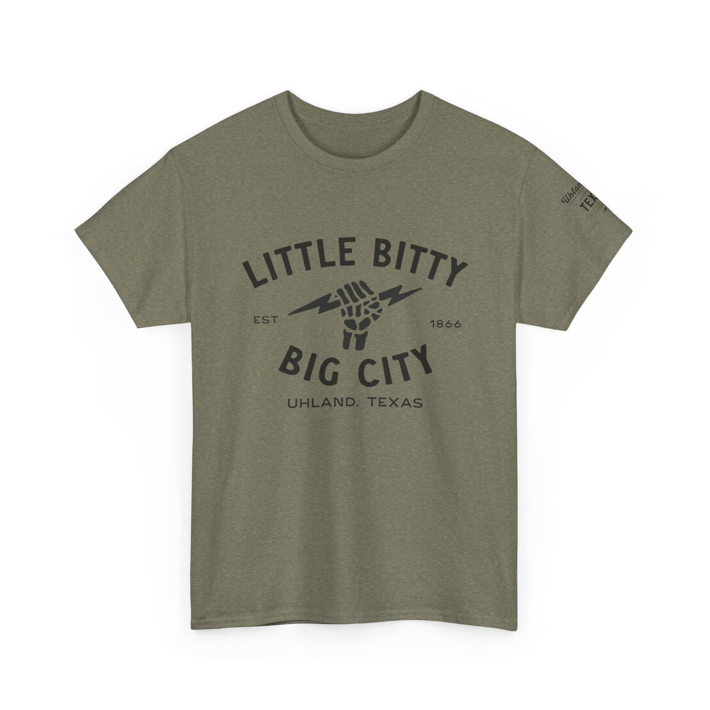 Little Bitty Big City - Unisex Heavy Cotton Tee - Casual Comfort for Everyday Adventures
