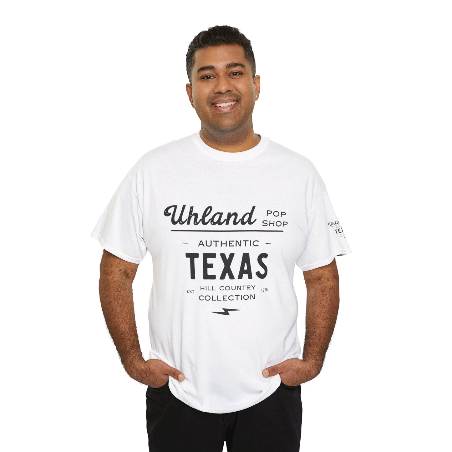 Uhland Pop Shop - Unisex Heavy Cotton Tee - Casual Comfort for Everyday Adventures