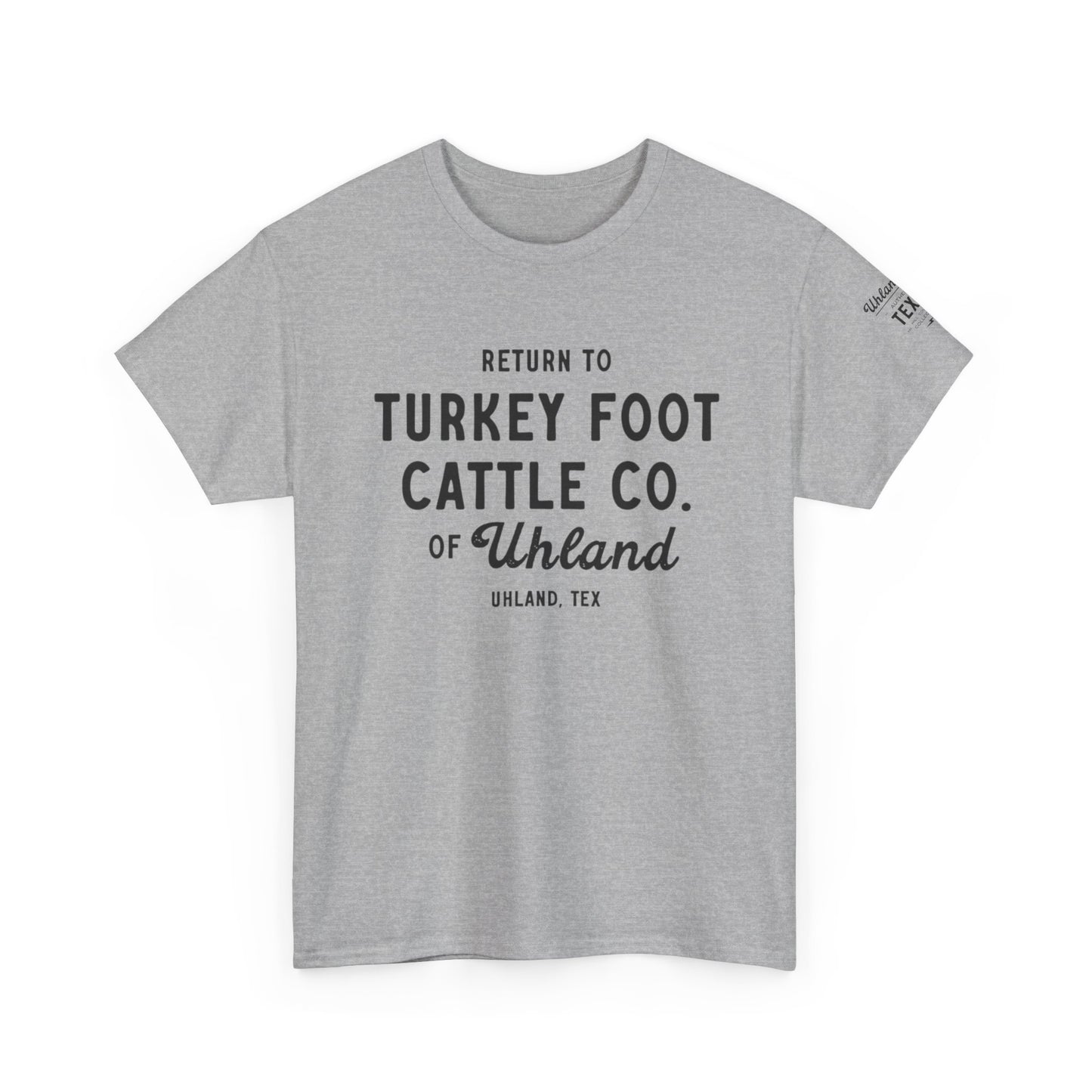 Turkey Foot Cattle Co - Unisex Heavy Cotton Tee - Casual Comfort for Everyday Adventures