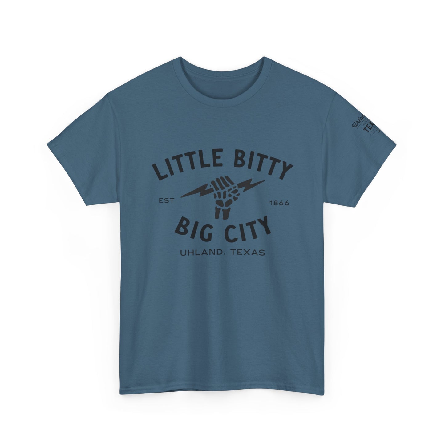 Little Bitty Big City - Unisex Heavy Cotton Tee - Casual Comfort for Everyday Adventures