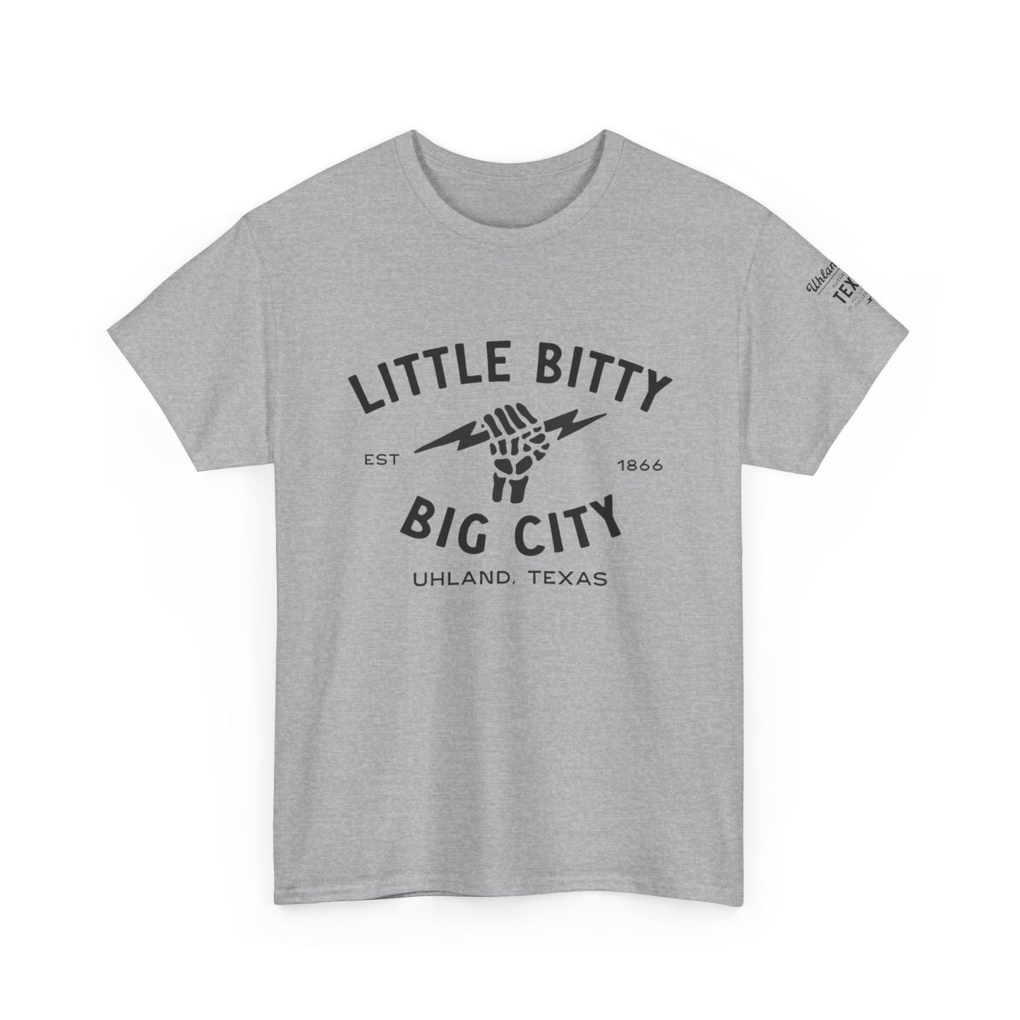 Little Bitty Big City - Unisex Heavy Cotton Tee - Casual Comfort for Everyday Adventures