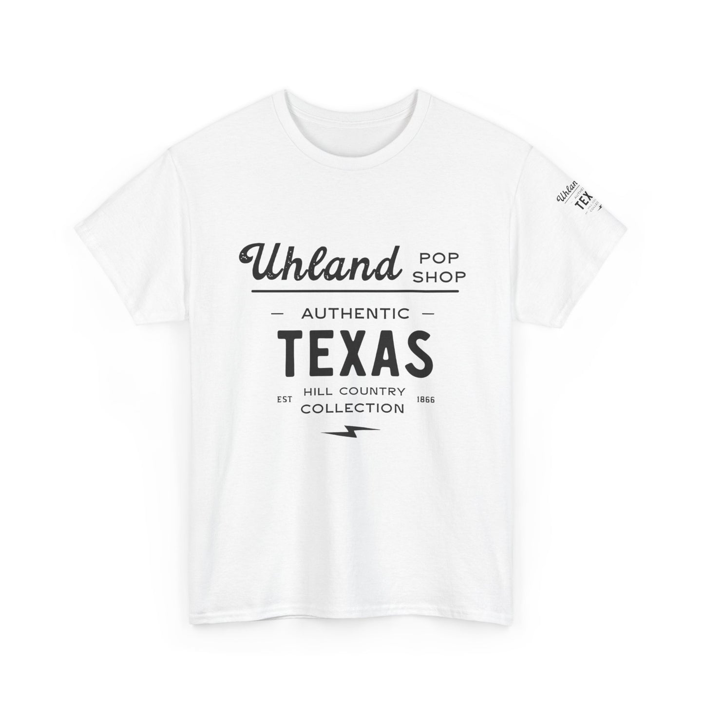 Uhland Pop Shop - Unisex Heavy Cotton Tee - Casual Comfort for Everyday Adventures