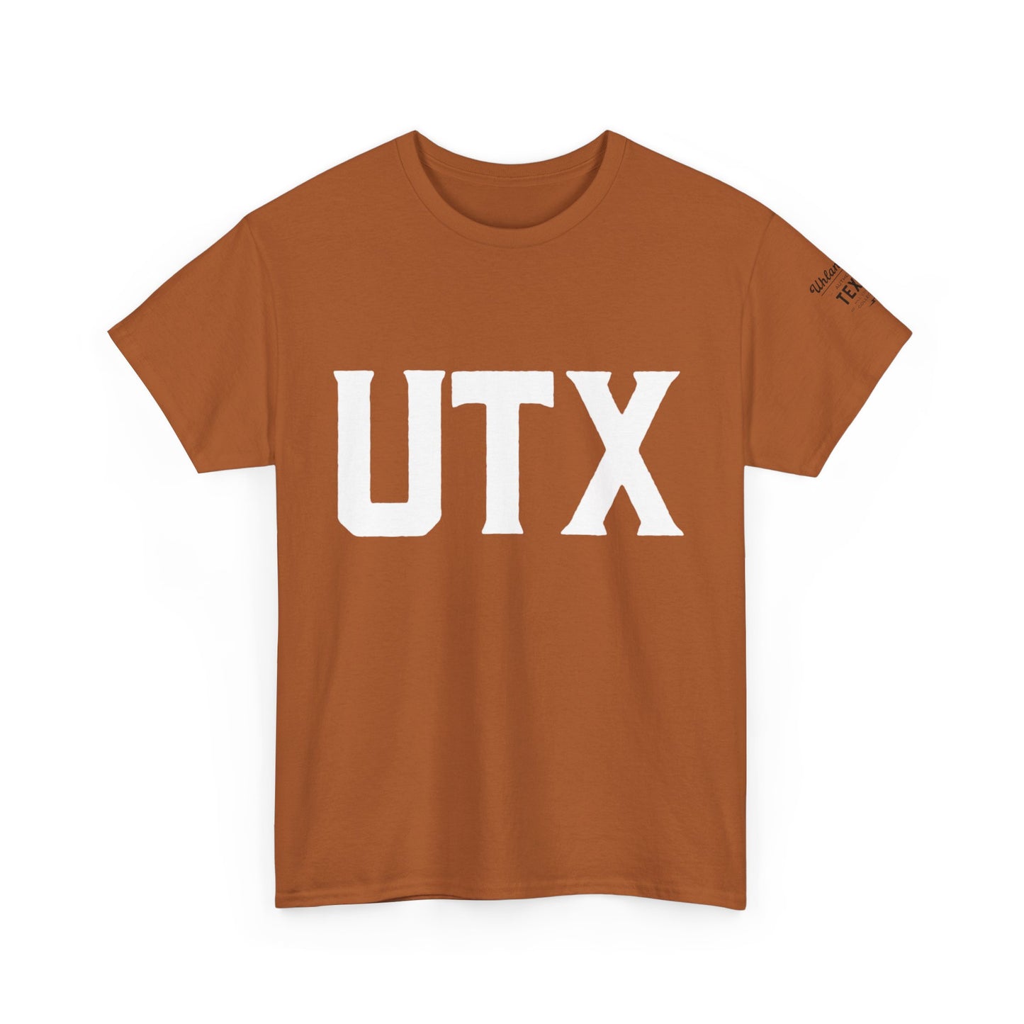 UTX White - Unisex Heavy Cotton Tee - Casual Comfort for Everyday Adventures