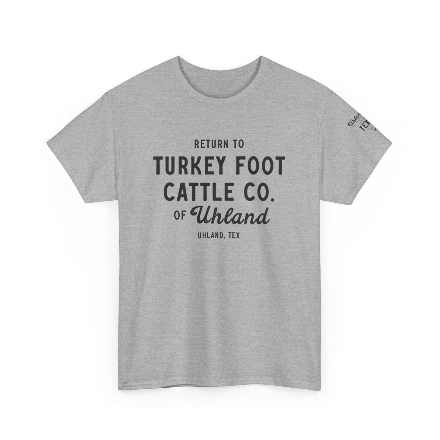 Turkey Foot Cattle Co - Unisex Heavy Cotton Tee - Casual Comfort for Everyday Adventures