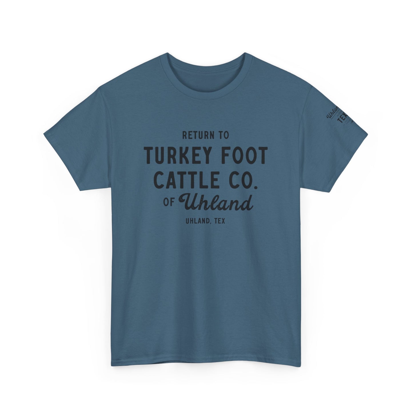 Turkey Foot Cattle Co - Unisex Heavy Cotton Tee - Casual Comfort for Everyday Adventures