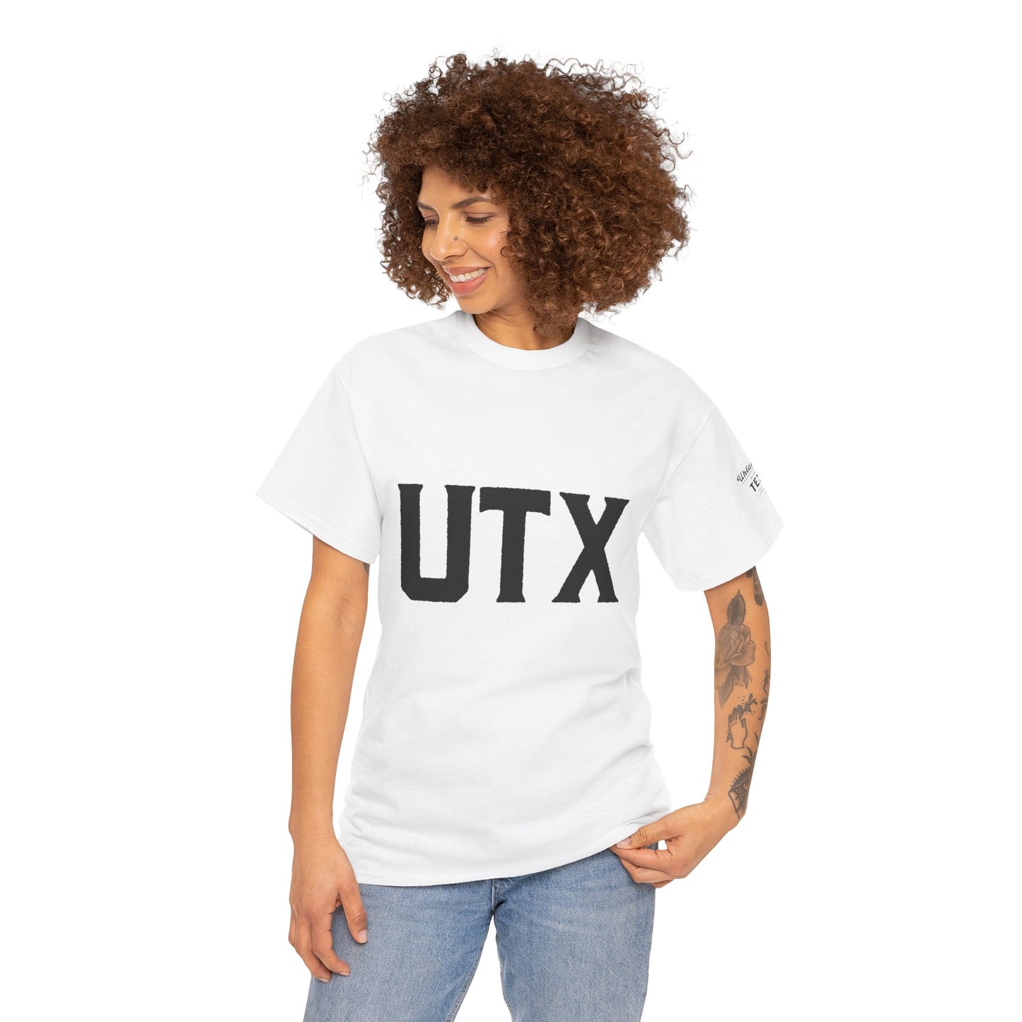 UTX -  Unisex Heavy Cotton Tee - Casual Comfort for Everyday Adventures