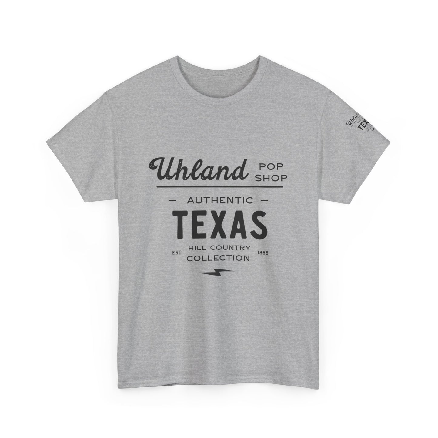 Uhland Pop Shop -  Unisex Heavy Cotton Tee - Casual Comfort for Everyday Adventures