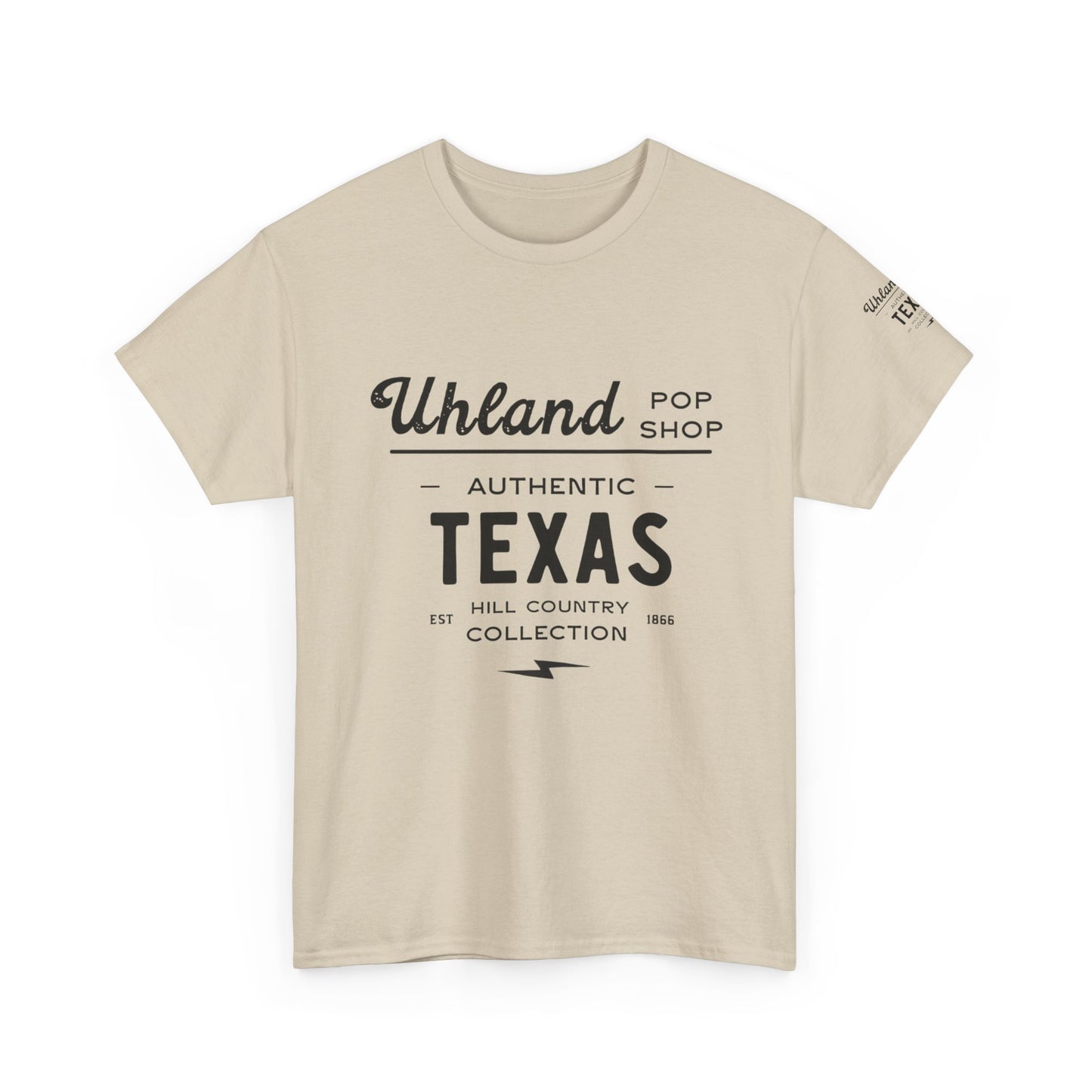 Uhland Pop Shop -  Unisex Heavy Cotton Tee - Casual Comfort for Everyday Adventures