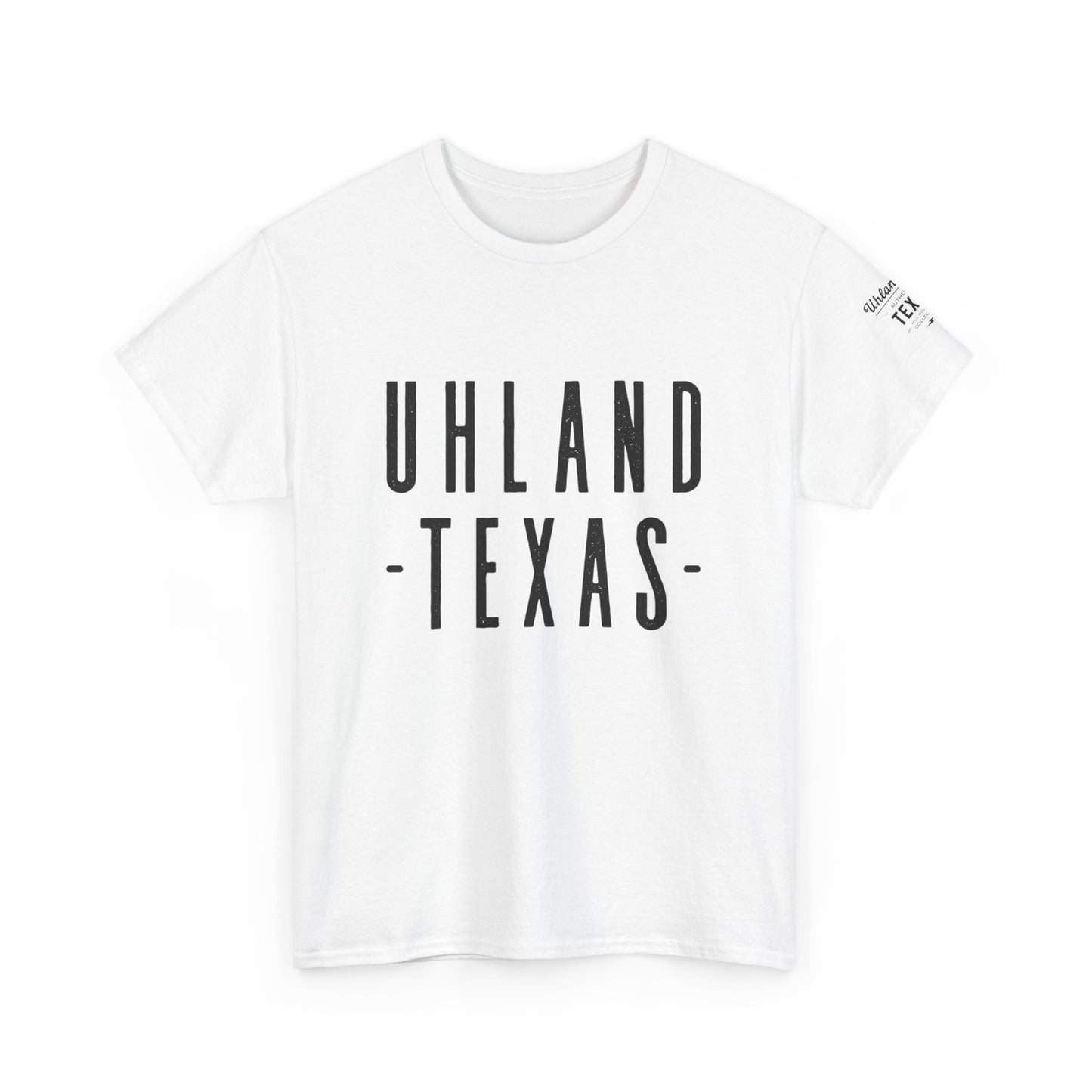 Uhland Texas Too -  Unisex Heavy Cotton Tee - Casual Comfort for Everyday Adventures