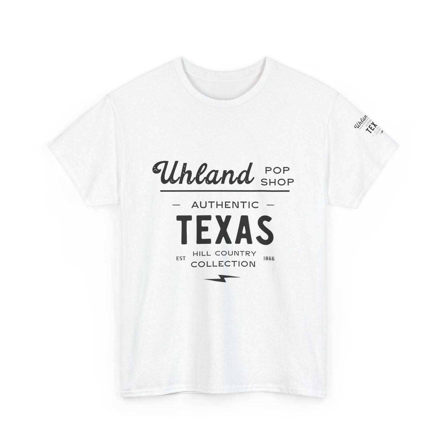 Uhland Pop Shop -  Unisex Heavy Cotton Tee - Casual Comfort for Everyday Adventures