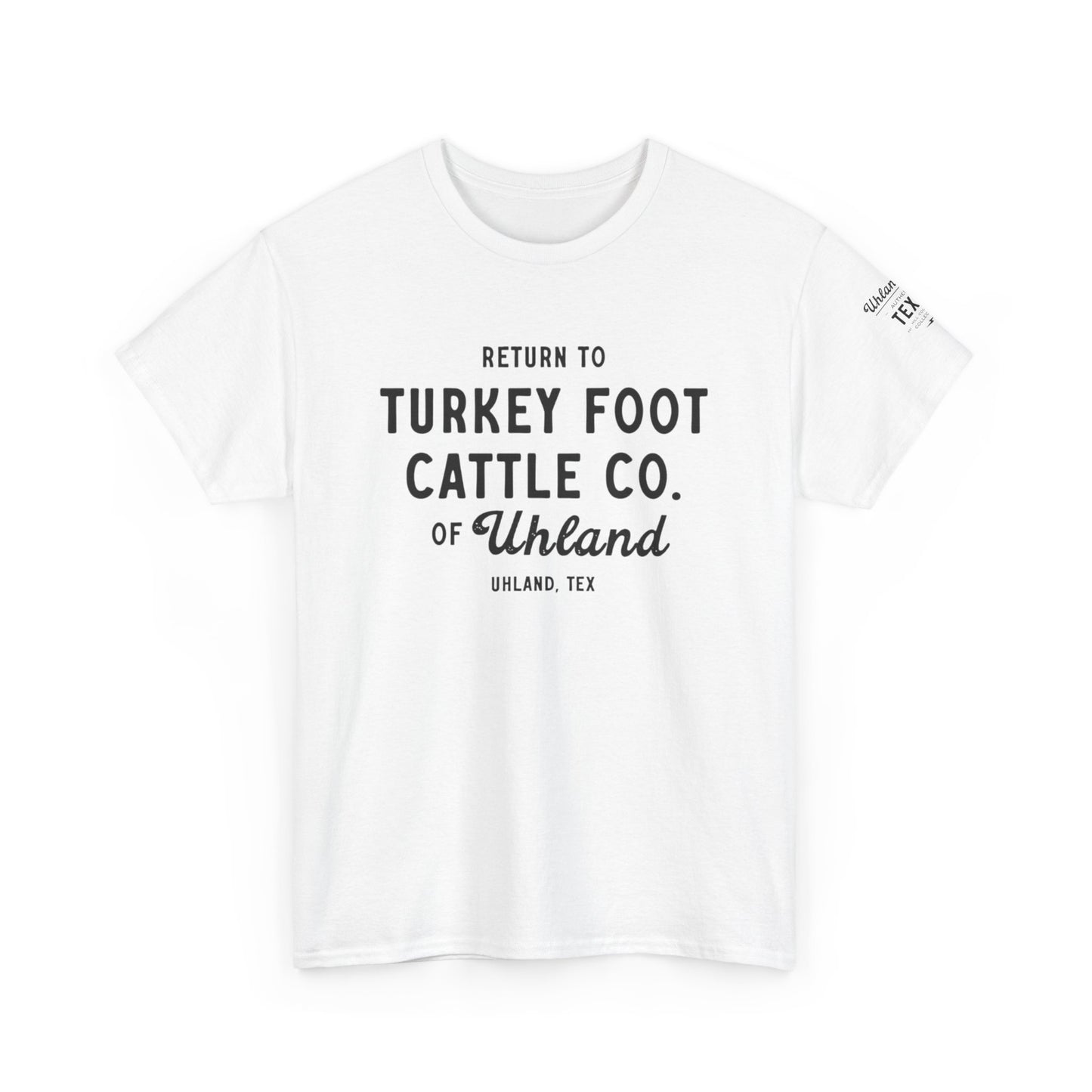 Turkey Foot Cattle Co - Unisex Heavy Cotton Tee - Casual Comfort for Everyday Adventures