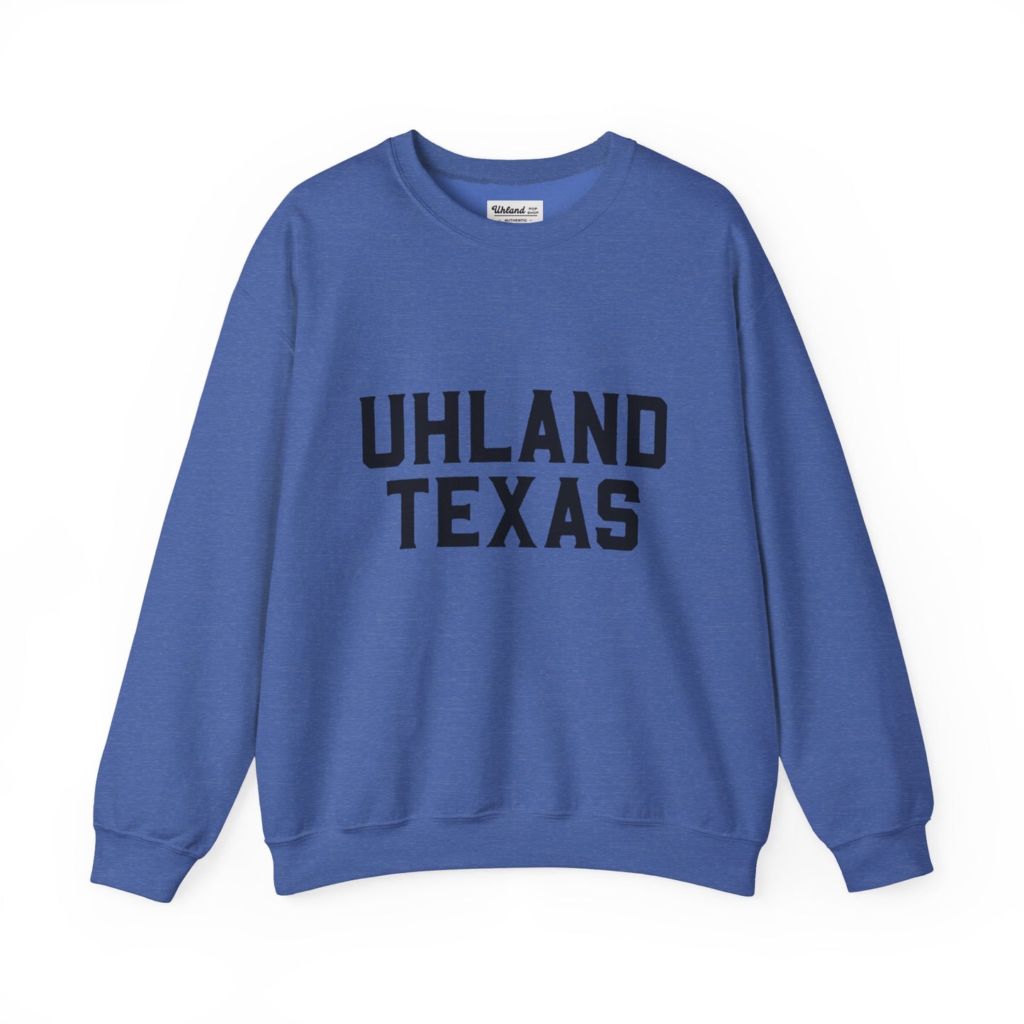 Uhland Texas Unisex Crewneck Sweatshirt - Cozy Cotton Blend