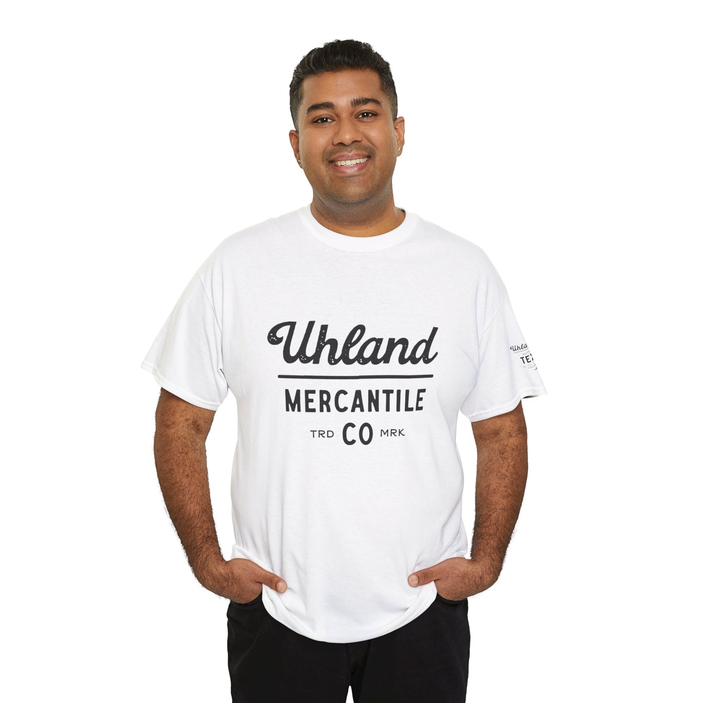 Uhland Mercantile Co. - Unisex Heavy Cotton Tee - Casual Comfort for Everyday Adventures