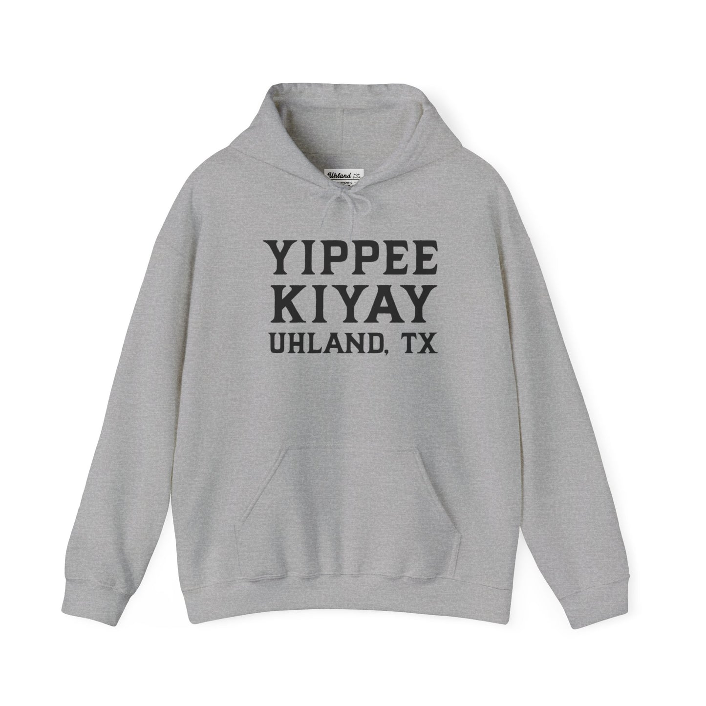 Yippee KiYay Uhland - Unisex Heavy Blend® Sweatshirt for Texas Lovers