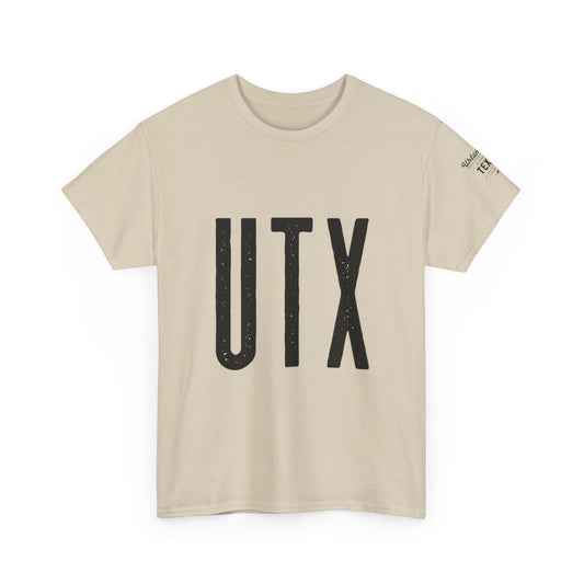 UTX Too -  Unisex Heavy Cotton Tee - Casual Comfort for Everyday Adventures