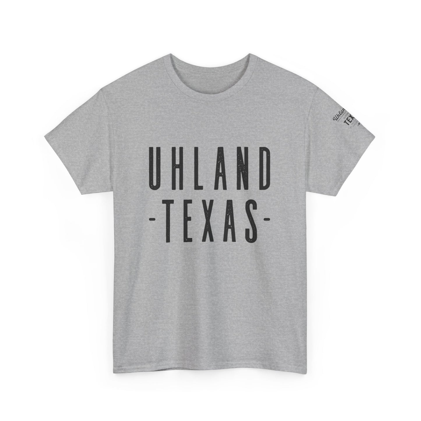 Uhland Texas Too -  Unisex Heavy Cotton Tee - Casual Comfort for Everyday Adventures