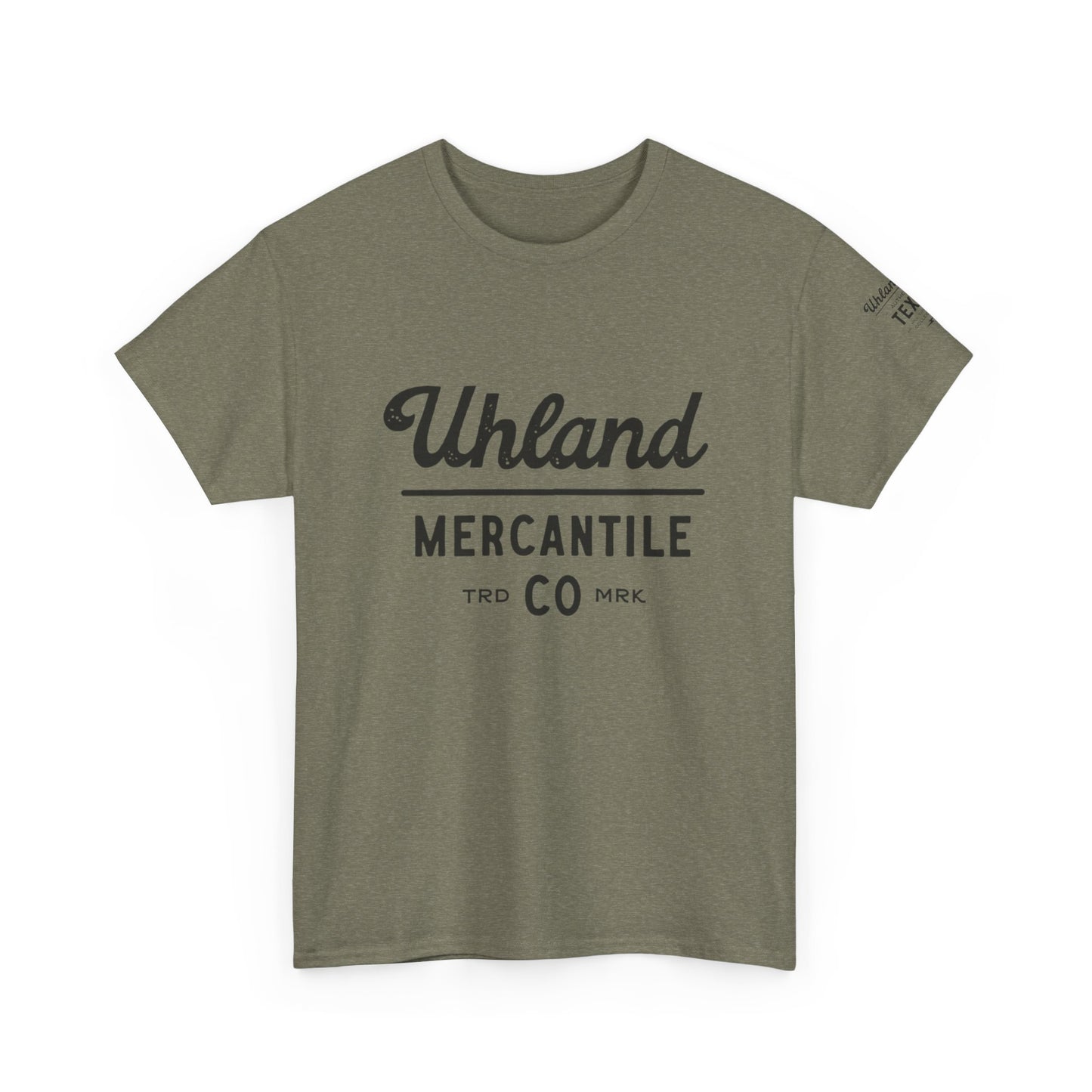 Uhland Mercantile Co. - Unisex Heavy Cotton Tee - Casual Comfort for Everyday Adventures