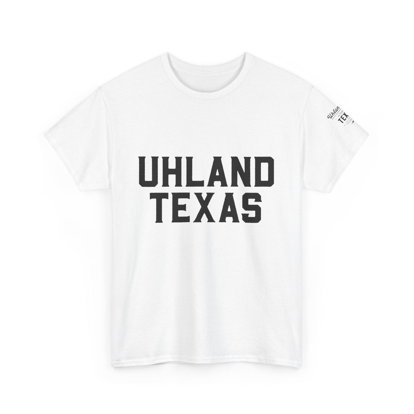 Uhland Texas -  Unisex Heavy Cotton Tee - Casual Comfort for Everyday Adventures