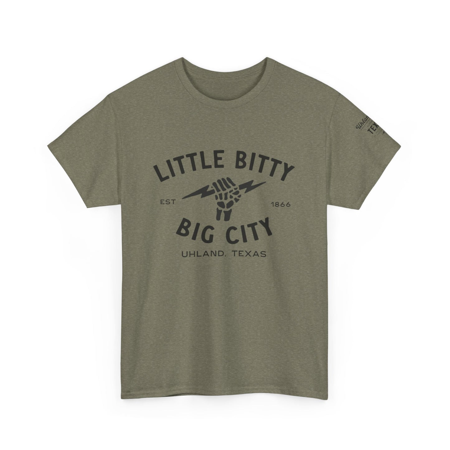 Little Bitty Big City -  Unisex Heavy Cotton Tee - Casual Comfort for Everyday Adventures