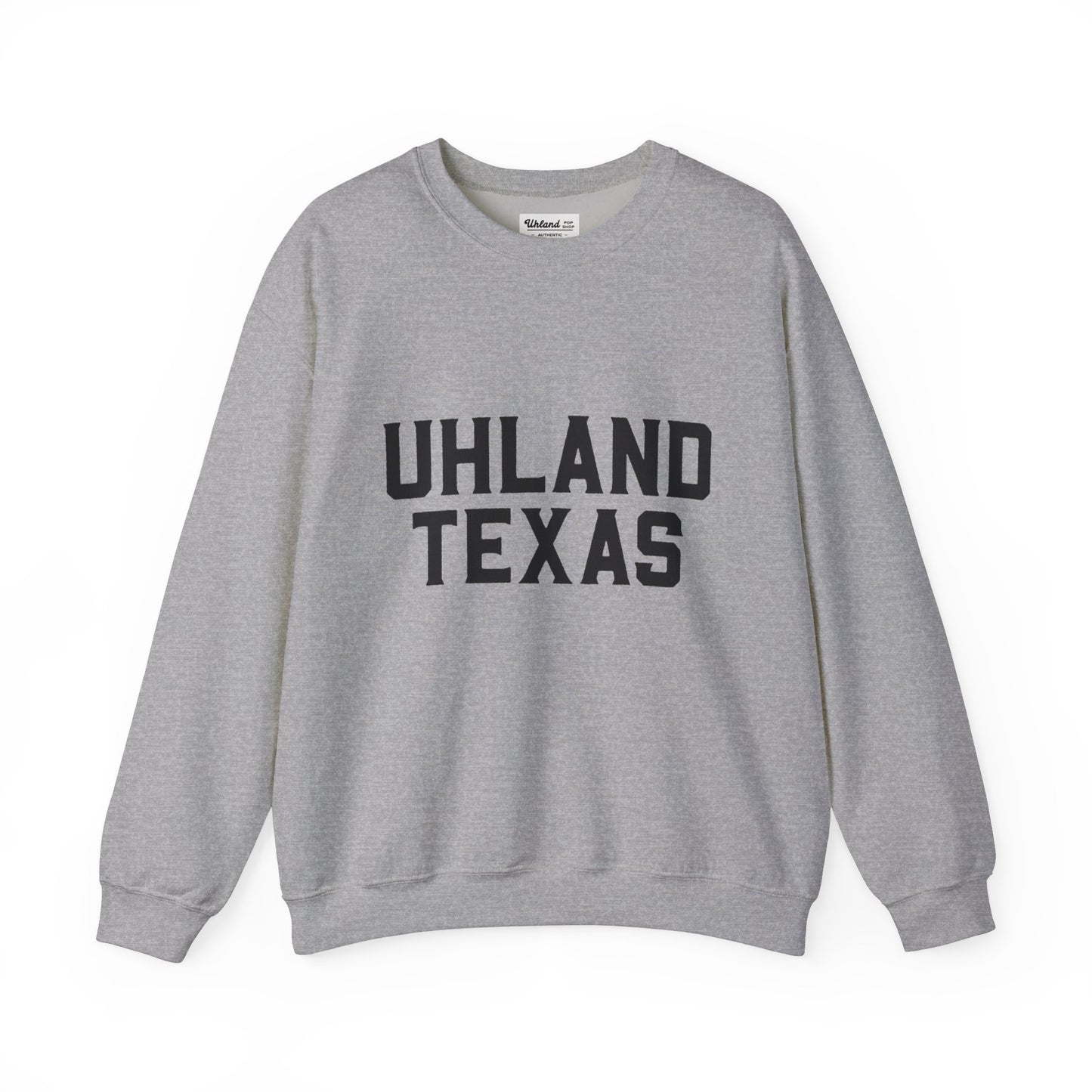 Uhland Texas Unisex Crewneck Sweatshirt - Cozy Cotton Blend