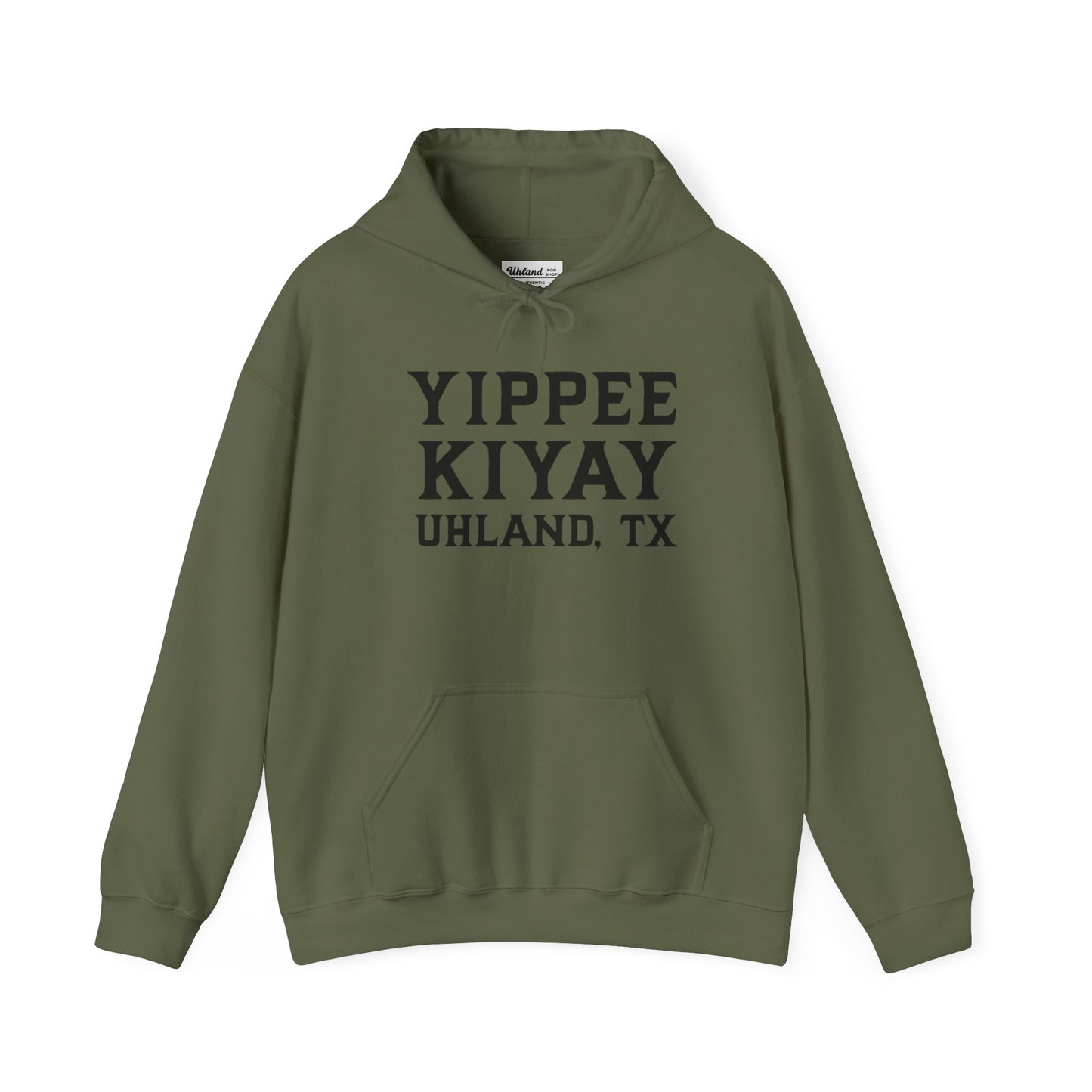 Yippee KiYay Uhland - Unisex Heavy Blend® Sweatshirt for Texas Lovers