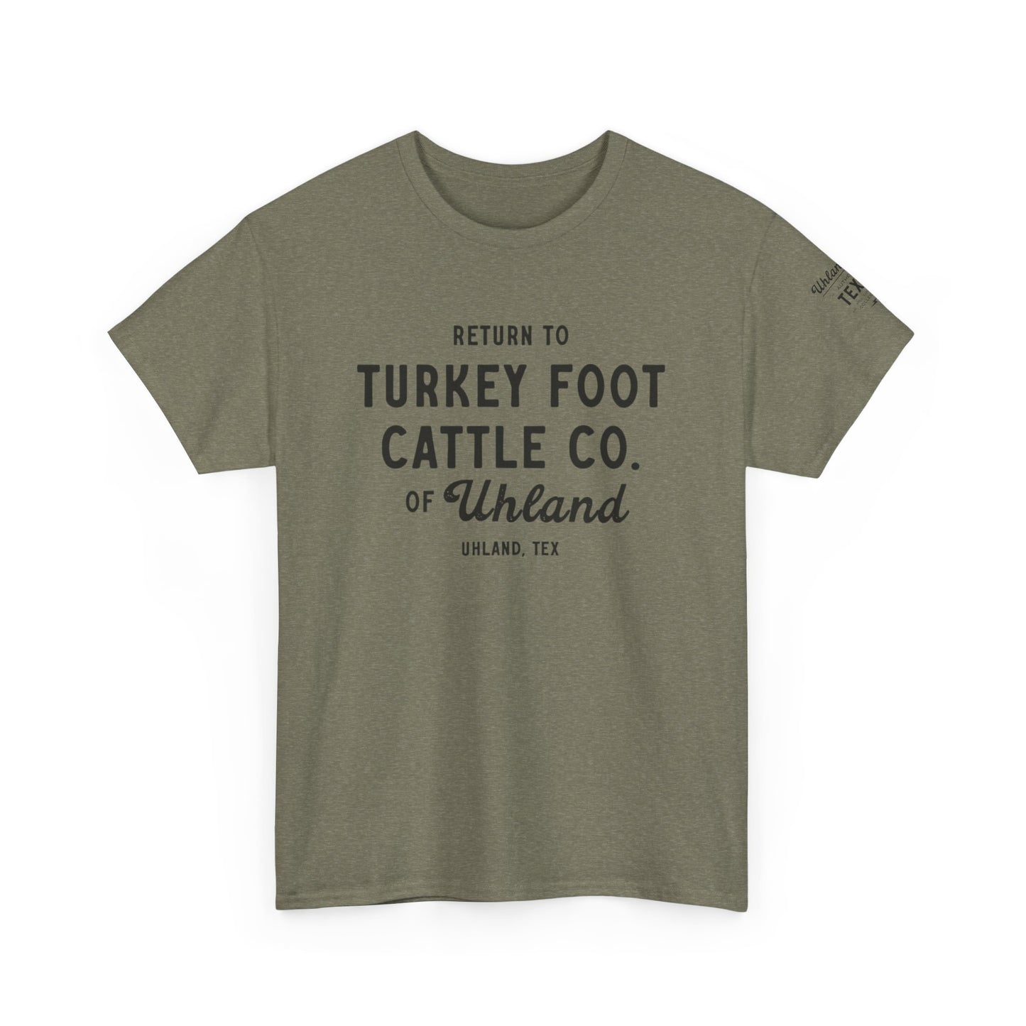 Turkey Foot Cattle Co - Unisex Heavy Cotton Tee - Casual Comfort for Everyday Adventures