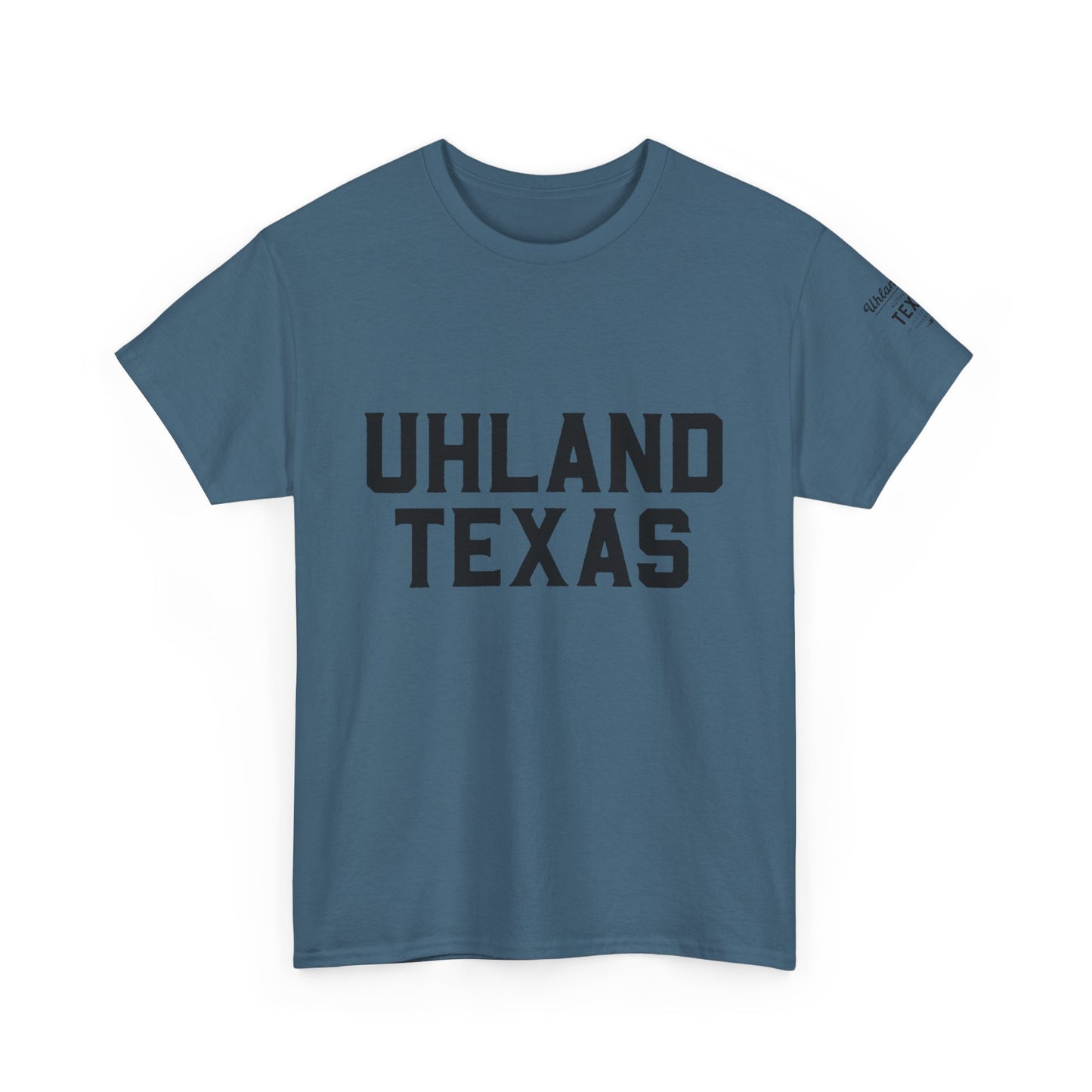 Uhland Texas -  Unisex Heavy Cotton Tee - Casual Comfort for Everyday Adventures