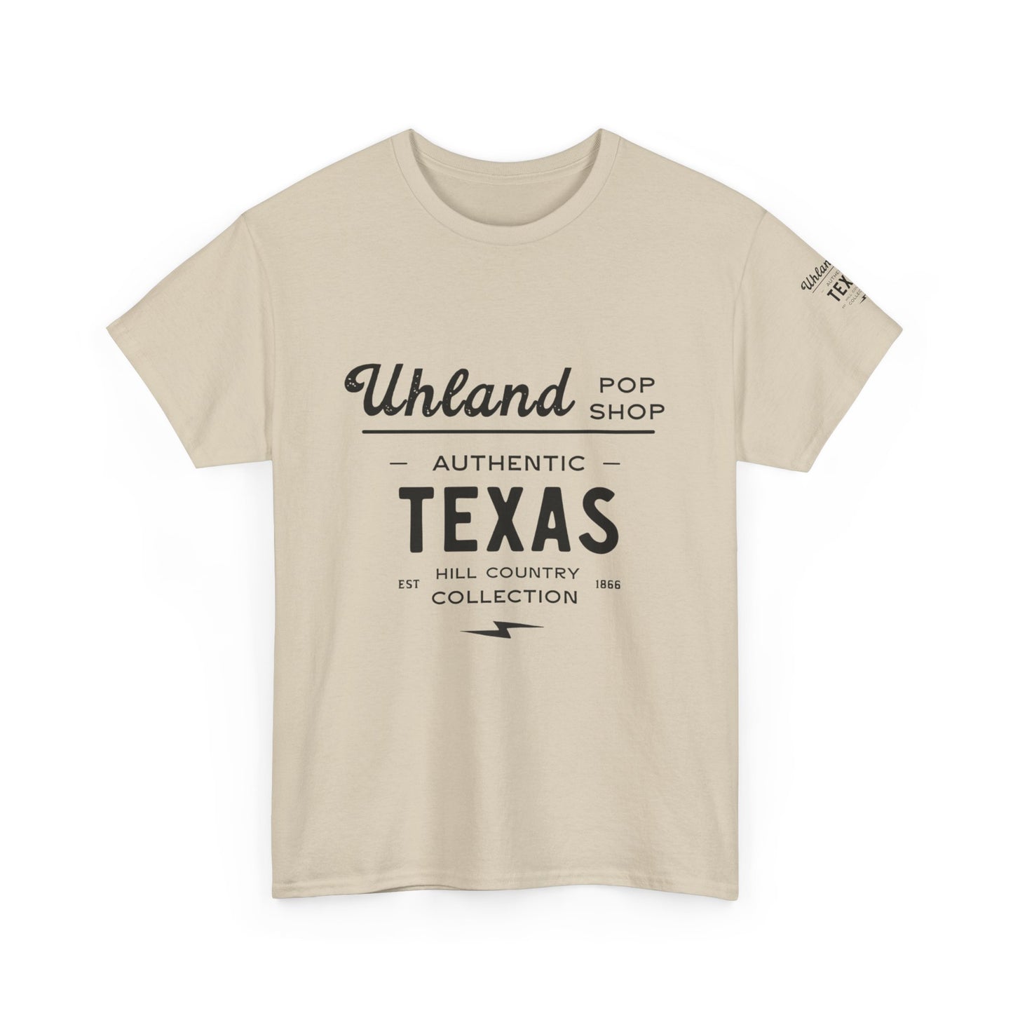 Uhland Pop Shop -  Unisex Heavy Cotton Tee - Casual Comfort for Everyday Adventures