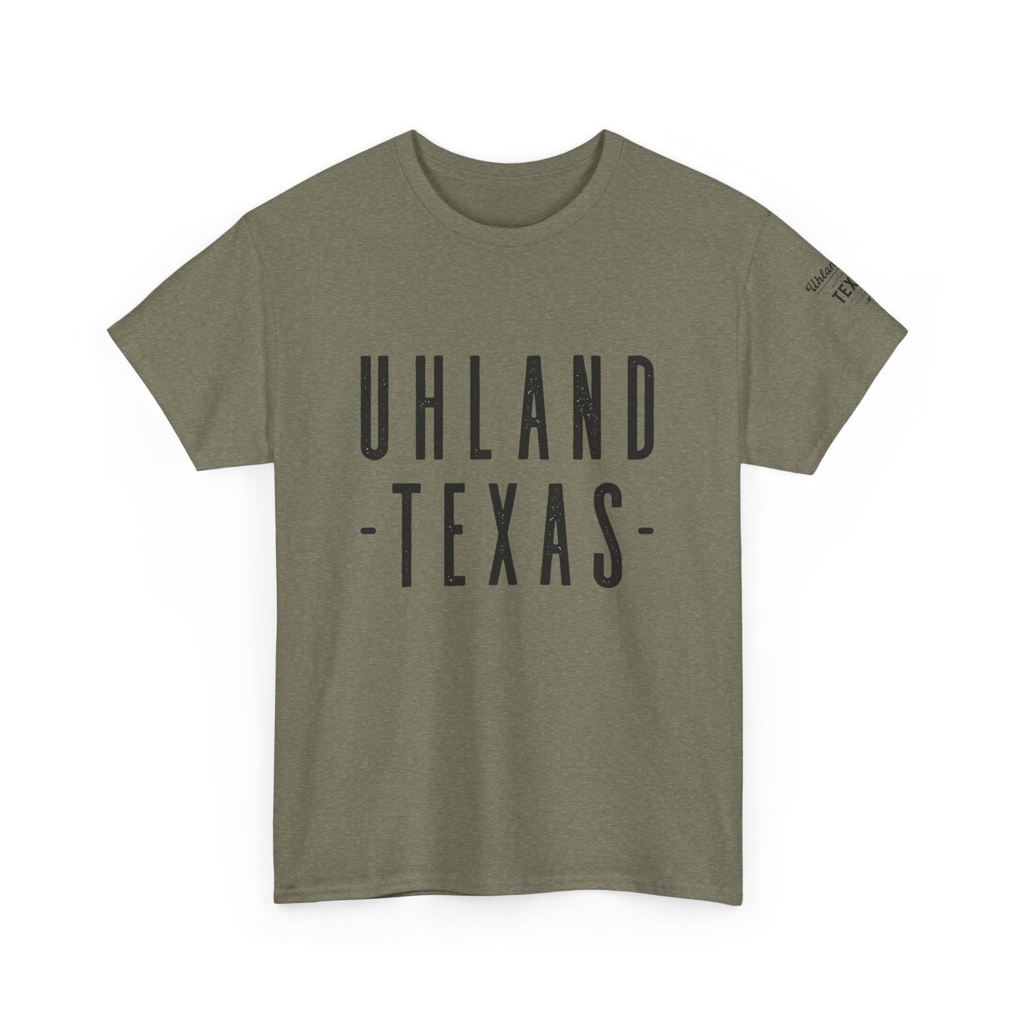 Uhland Texas Too -  Unisex Heavy Cotton Tee - Casual Comfort for Everyday Adventures