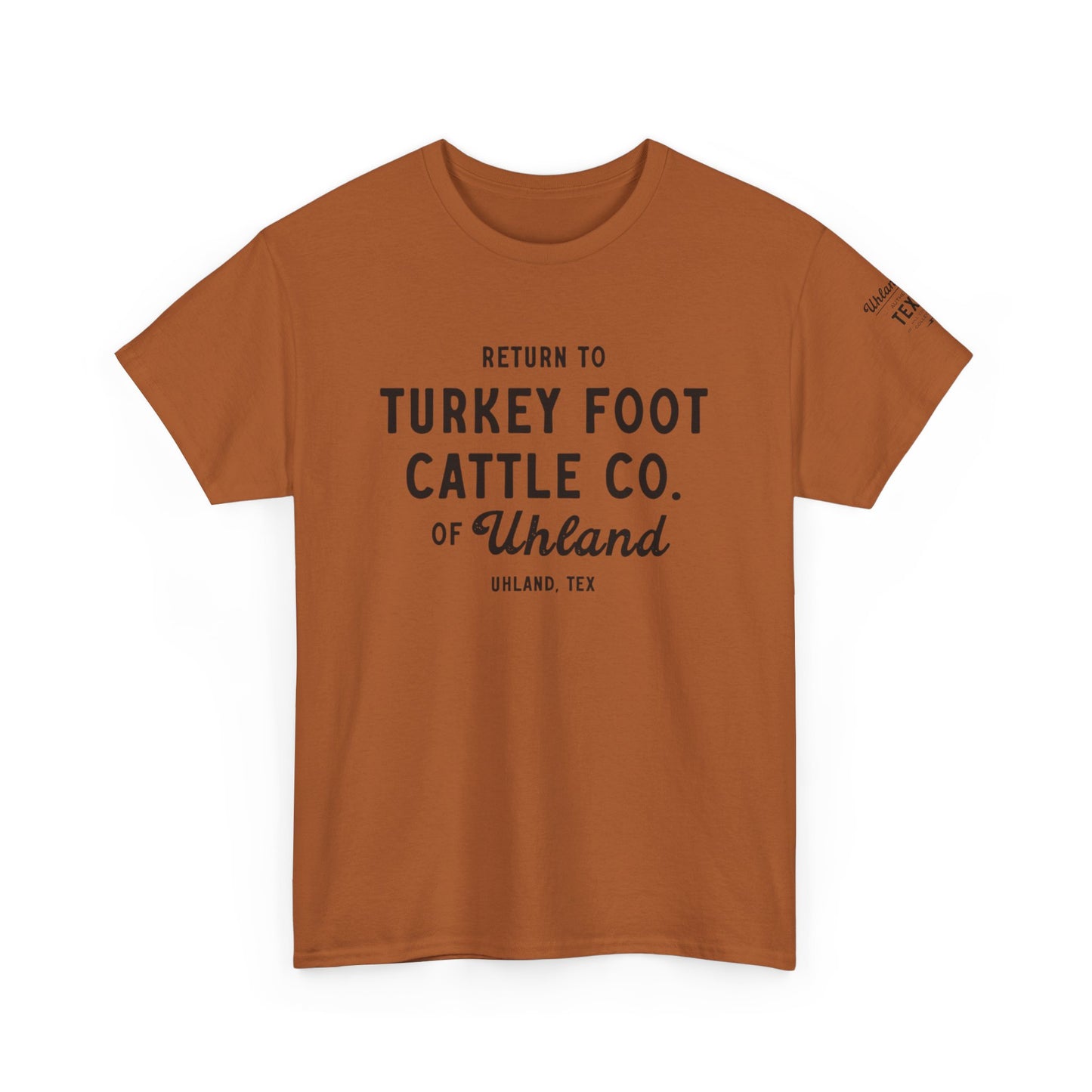 Turkey Foot Cattle Co - Unisex Heavy Cotton Tee - Casual Comfort for Everyday Adventures