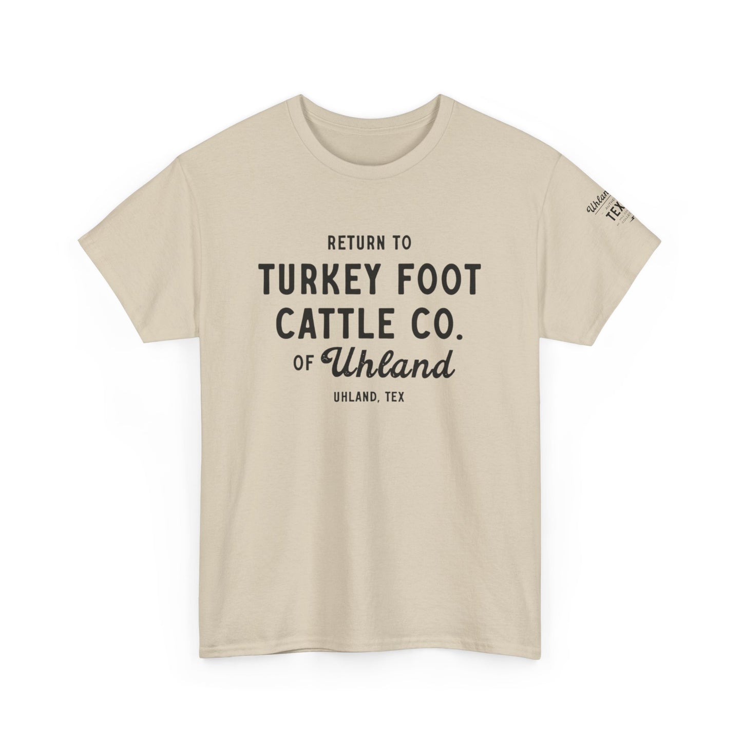 Turkey Foot Cattle Co - Unisex Heavy Cotton Tee - Casual Comfort for Everyday Adventures