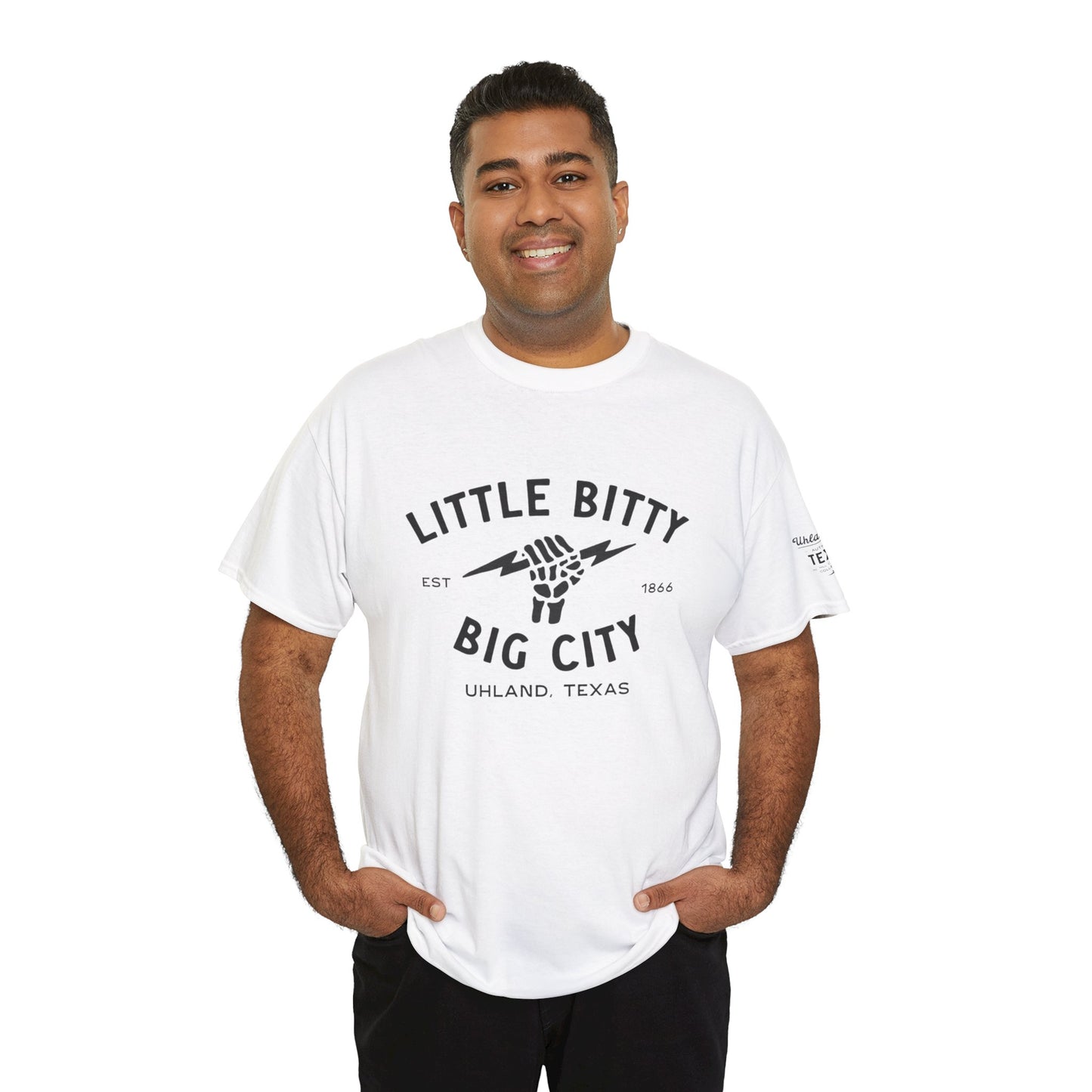 Little Bitty Big City -  Unisex Heavy Cotton Tee - Casual Comfort for Everyday Adventures