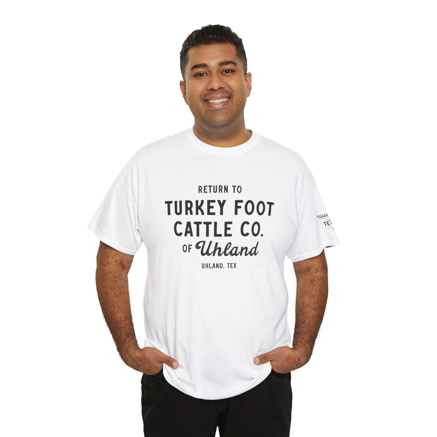 Turkey Foot Cattle Co - Unisex Heavy Cotton Tee - Casual Comfort for Everyday Adventures