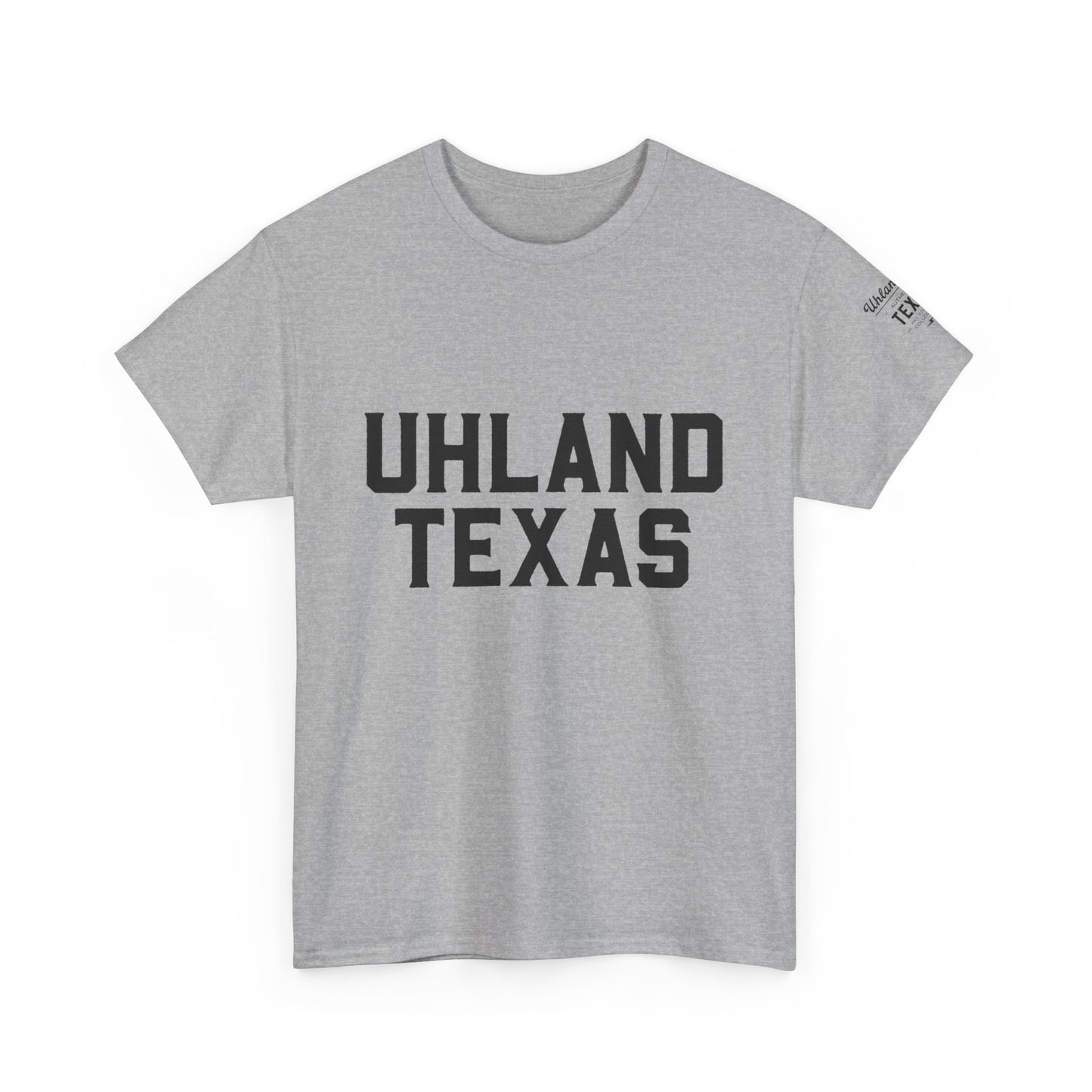 Uhland Texas -  Unisex Heavy Cotton Tee - Casual Comfort for Everyday Adventures